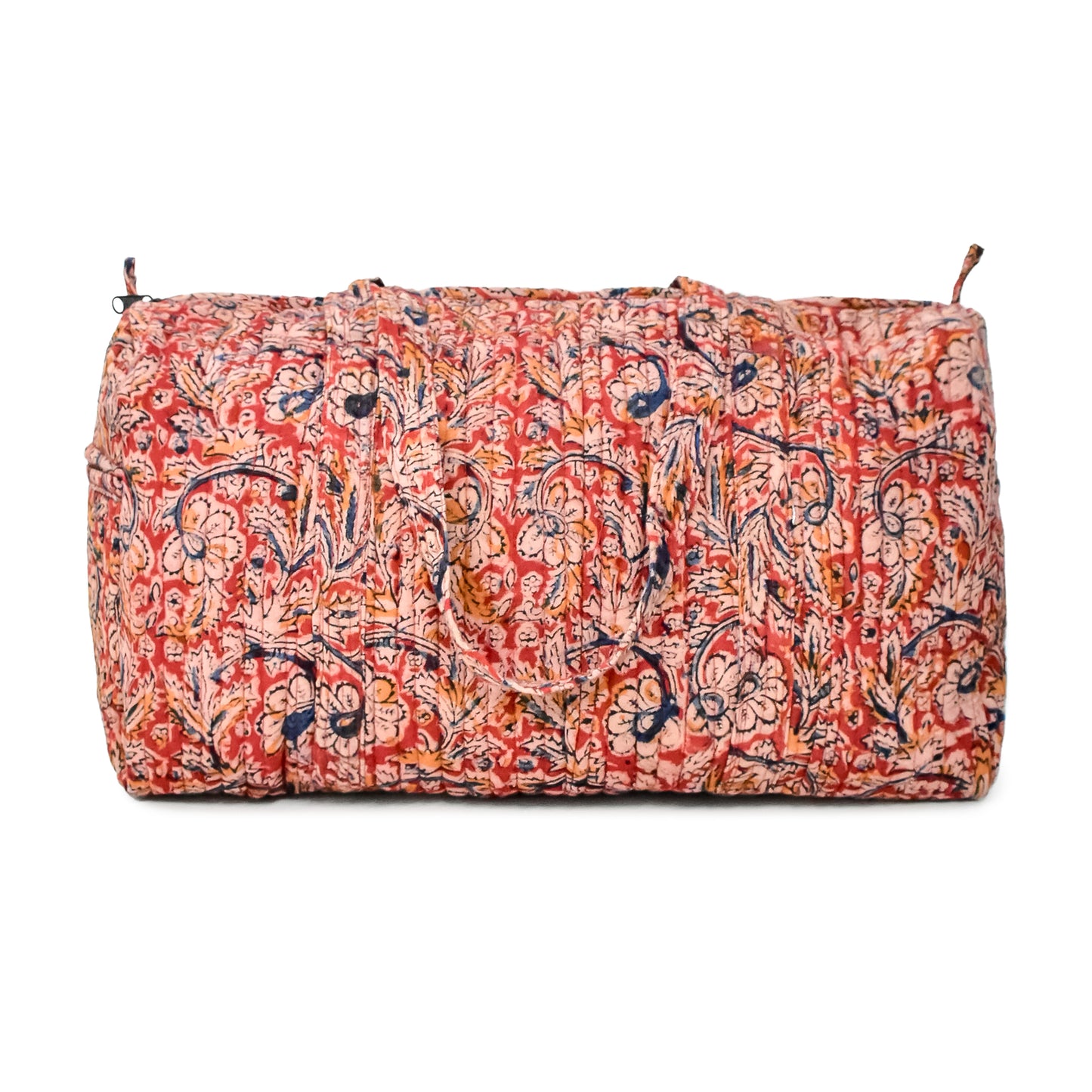 Merlot Kalamkari Quilted Duffel Bag