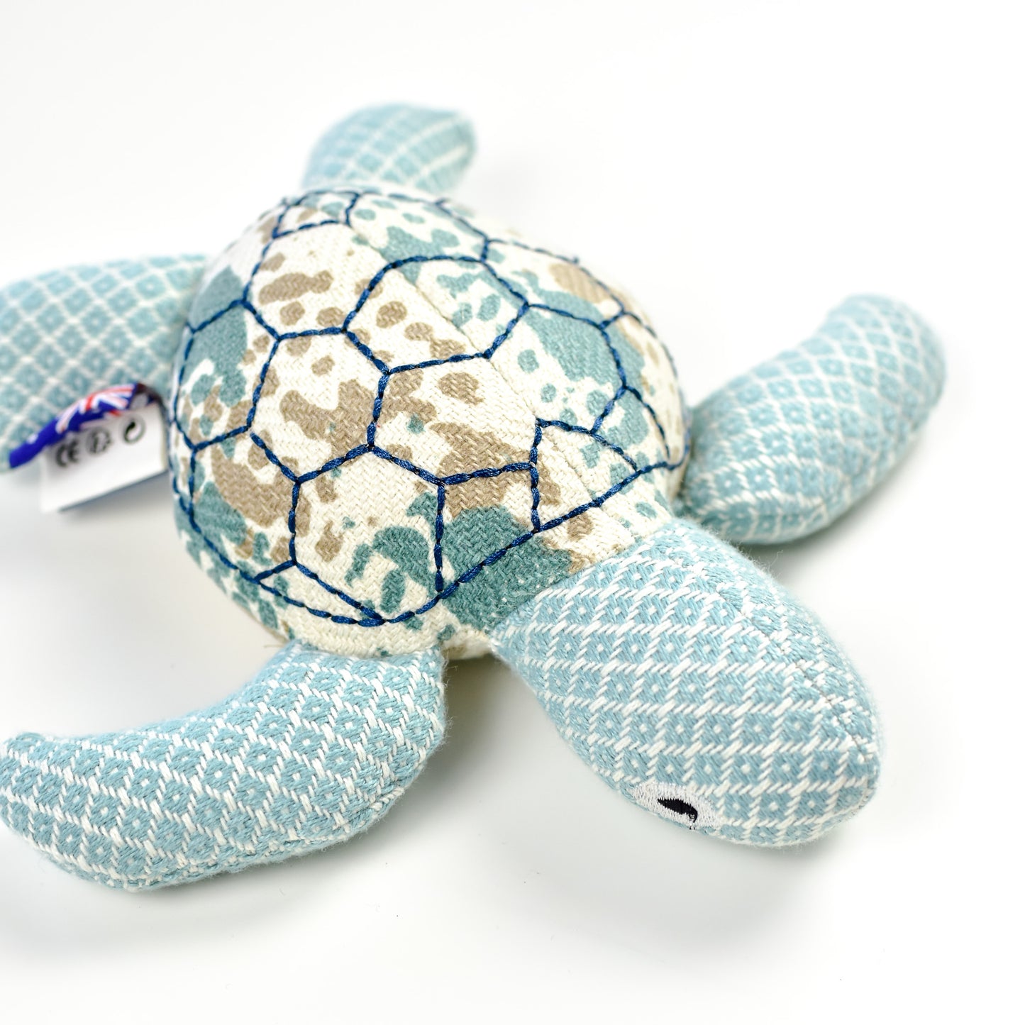 Sea Turtle Plush Toy Recycled Fabric