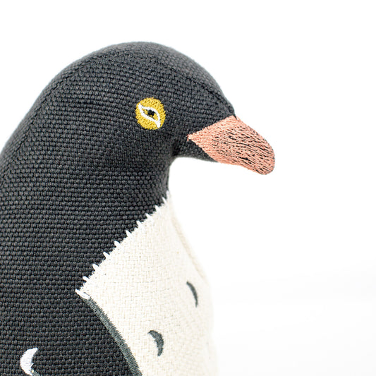 Penguin Plush Toy Recycled Fabric